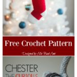 Chester the Christmas Cat Free Crochet Pattern