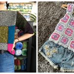 Granny Square Top Free Crochet Pattern