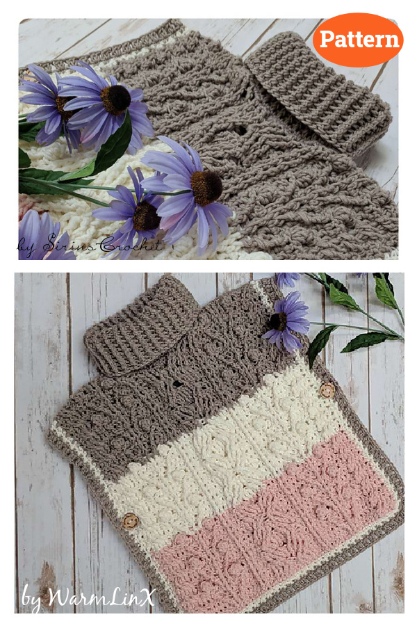 Hugs and Kisses Toddler Poncho Crochet Pattern