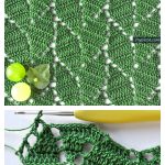 Leaf Stitch Free Crochet Pattern