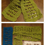 Little Leaves Stitch and Scarf Free Crochet Pattern