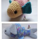 Little Rainbow Fish Amigurumi Free Crochet Pattern