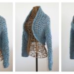 No Seam Shrug Free Crochet Pattern