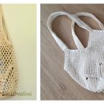 Pineapple Stitch Market Bag Free Crochet Pattern