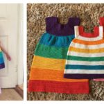 Rainbow Dress Free Crochet Pattern