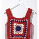 Retro Granny Top Free Crochet Pattern