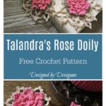 Talandra’s Rose Doily Free Crochet Pattern