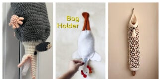 10+ Plastic Bag Keeper Free Crochet Patterns