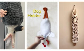 10+ Plastic Bag Keeper Free Crochet Patterns