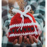 4 Sizes Christmas Gift Bag Set Free Crochet Pattern