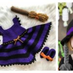 Adorable Witch Halloween Costume Free Crochet Pattern