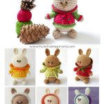 Amigurumi Bunny in Hoodie Free Crochet Pattern