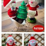 Amigurumi Mr and Mrs Santa Claus Crochet Pattern
