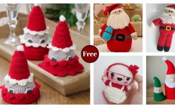 Amigurumi Santa Free Crochet Pattern