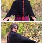 Bat Wing Shawl Free Crochet Pattern