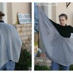 Bat Wing Shawl Free Crochet Pattern