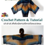 Bat-terfly Shawl Free Crochet Pattern