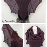 Batwing Dragon Wing Shawl Crochet Pattern