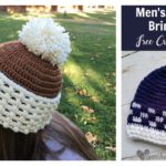 Brim Beanie Free Crochet Pattern