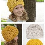 Chic Mimosa Hat Free Crochet Pattern