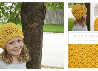 Chic Mimosa Hat Free Crochet Pattern
