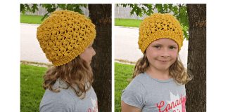 Chic Mimosa Hat Free Crochet Pattern
