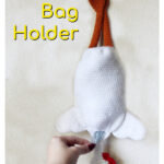 Chicken Plastic Bag Holder Free Crochet Pattern