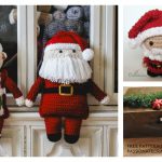Christmas Ragdoll Santa Couple Free Crochet Pattern