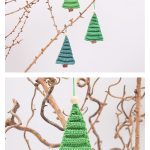 Christmas Tree Ornament Free Crochet Pattern