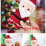 Chubby Santa Claus Amigurumi Free Crochet Pattern