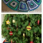 Granny Christmas Tree Skirt Free Crochet Pattern