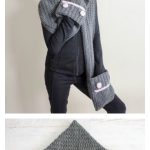 Hood Pocket Scarf Free Crochet Pattern