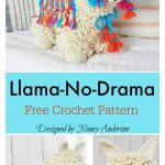 Llama-No-Drama Amigurumi Free Crochet Pattern