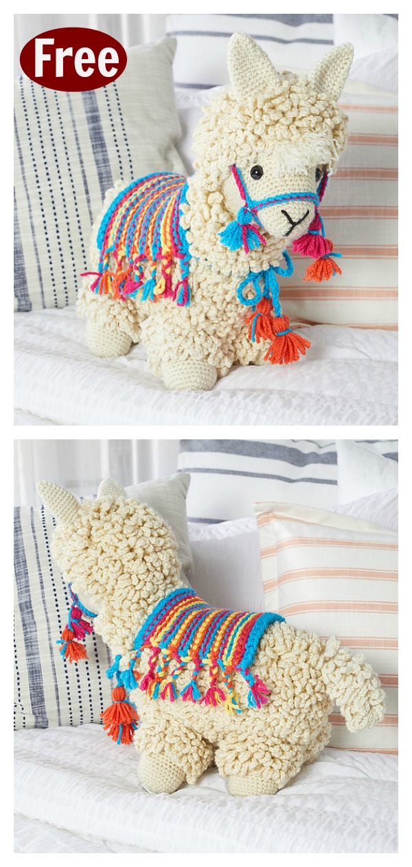 Llama-No-Drama Amigurumi Free Crochet Pattern 