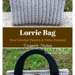 Lorrie Bag Free Crochet Pattern and Video Tutorial