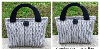 Lorrie Bag Free Crochet Pattern and Video Tutorial