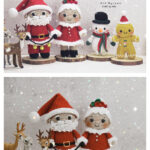 Mr and Mrs Santa Claus Crochet Pattern