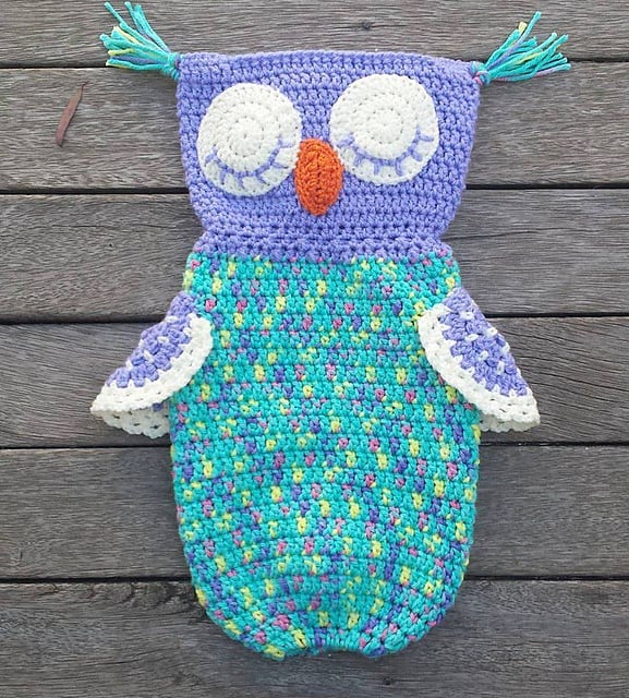 Owl Plastic Bag Keeper Free Crochet Pattern