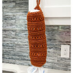 Plastic Grocery Bag Holder Free Crochet Pattern