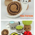 Snail Amigurumi Free Crochet Pattern