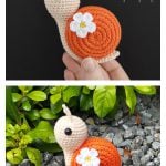 Spring Snail Amigurumi Free Crochet Pattern