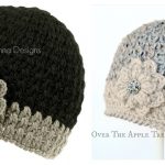 V Stitch Hat Free Crochet Pattern