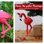 Amigurumi Flamingo Ornament Free Crochet Pattern