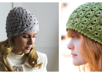 Broomstick Lace Hat Free Crochet Pattern