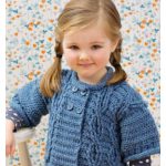 Cable Kids Sweater and Leg Warmers Free Crochet Pattern