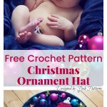 Christmas Ornament Baby Hat Free Crochet Pattern