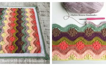 Daisy Chain Blanket Crochet Pattern