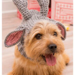 Doggie Deer Snood Free Crochet Pattern