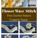 Flower Wave Stitch Free Crochet Pattern