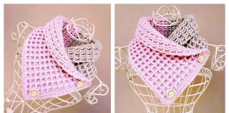 How to Crochet Waffle Stitch Cowl